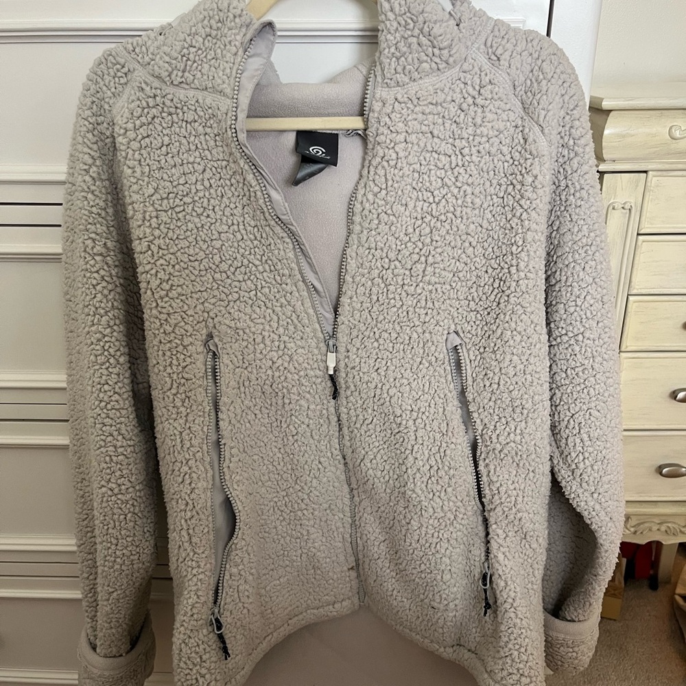 Champion Gray Sherpa Jacket